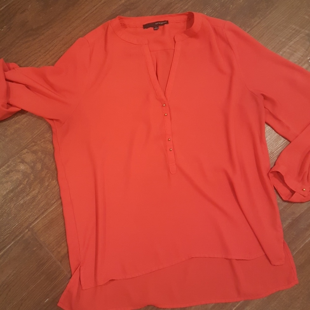 NWOT🔴 Sheer tunic top